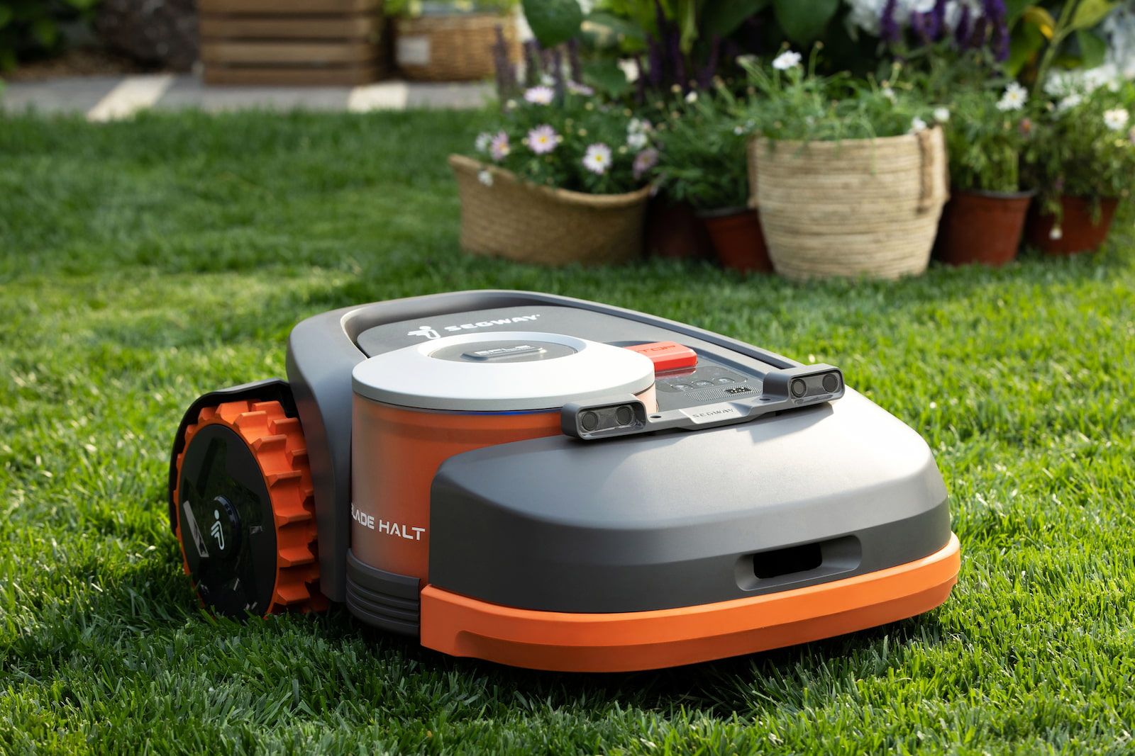 Segway's robot mower uses GPS to stay on your lawn