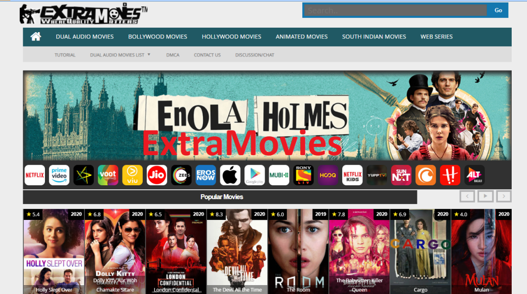 Extramovies 2021: Illegal HD Movies Download